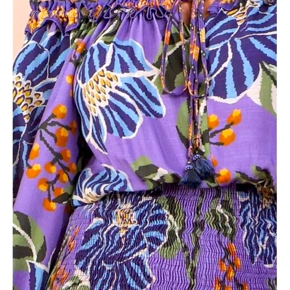 Farm Rio Mini Dress New with Tags Size Medium - Picture 3 of 10